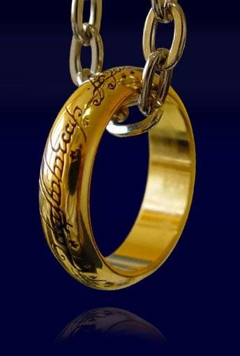 Actual product image Noble Collection Lord of the Rings: The One Ring