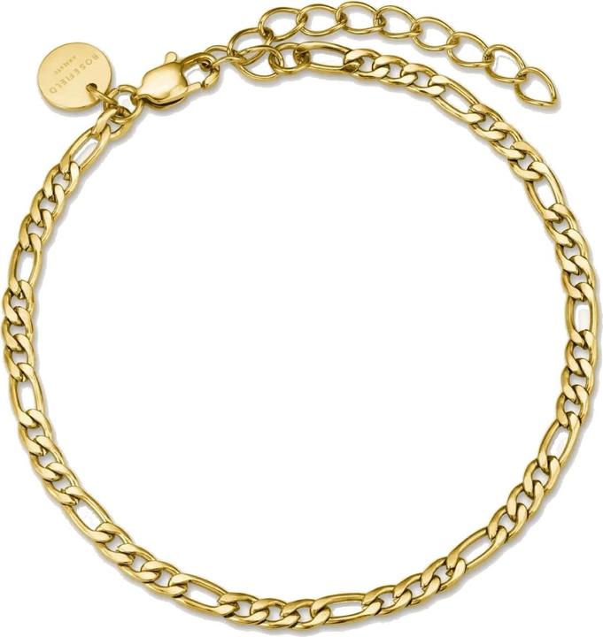 Produktbild Rosefield Essentials Armband (19.50 cm, Edelstahl 316L mit 14K Gelbgold-Vergoldung)