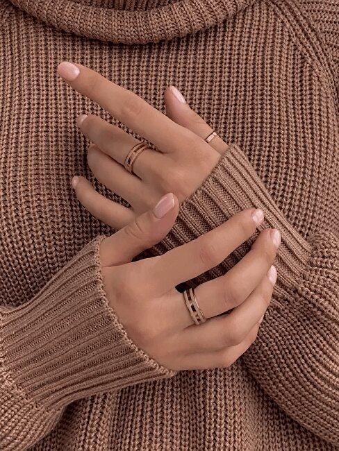 Produktbild Daniel Wellington Classic Ring Dusty Rose 54 (54)