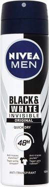 NIVEA Men's Deodorant Spray Invisible Black & White Power (Spray)