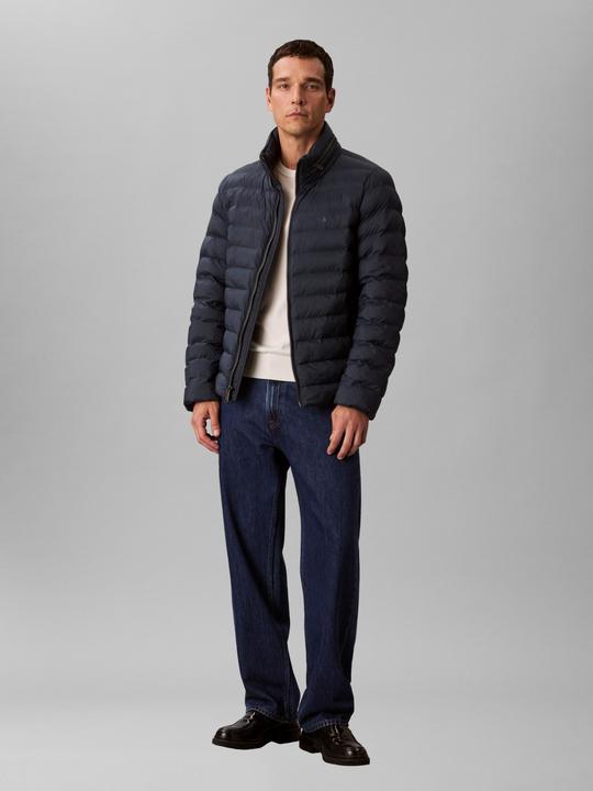 Actual product image Calvin Klein Jeans Ls Nylon Lt Wt Hooded Fz Puffer (S)