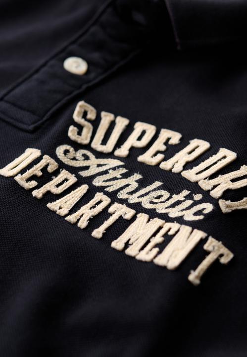 Actual product image Superdry Vintage Athletic Long Sleeve Polo (XXL)