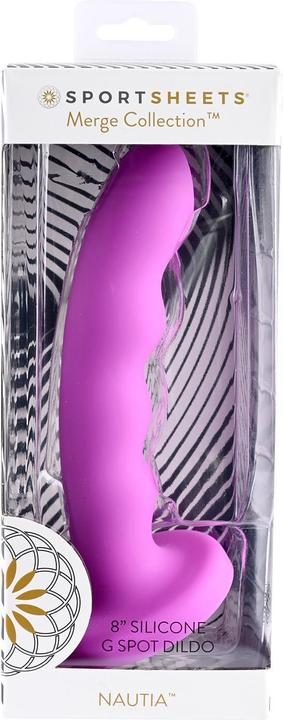Produktbild Sportsheets Merge Collection - Nautia - 8" Solid Silicone G-Spot Dildo