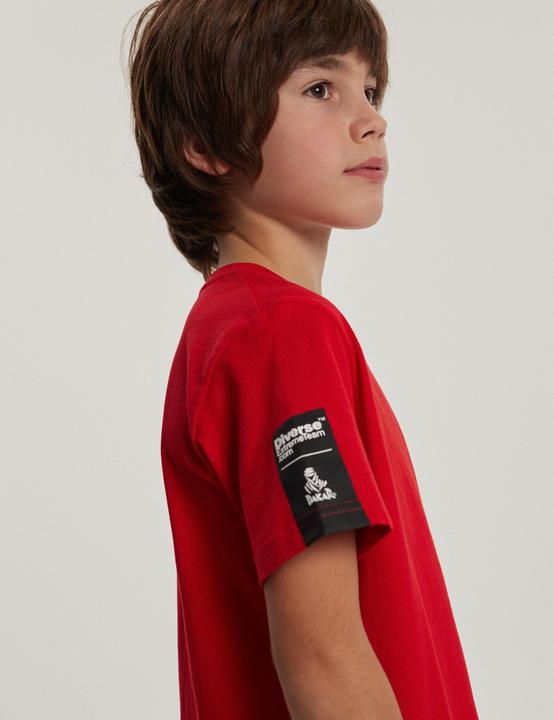 Actual product image Dakar TEE DKR 23 KID 322 RED (122, 128)