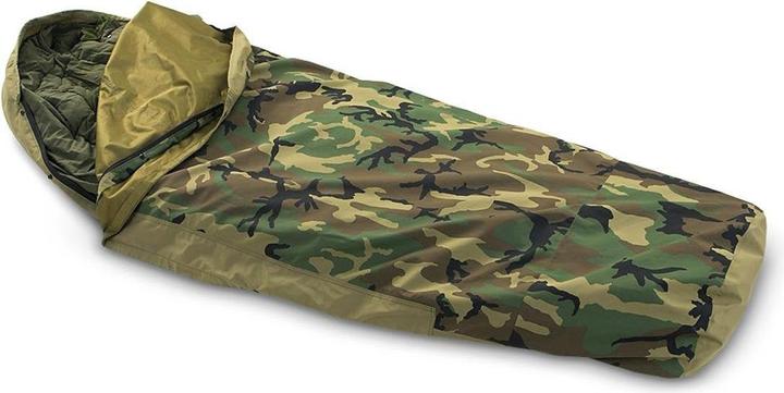 U.S. Army Original US-Army Bivy Cover (Woodland Camo) - Schlafsackhülle (2.10 m)