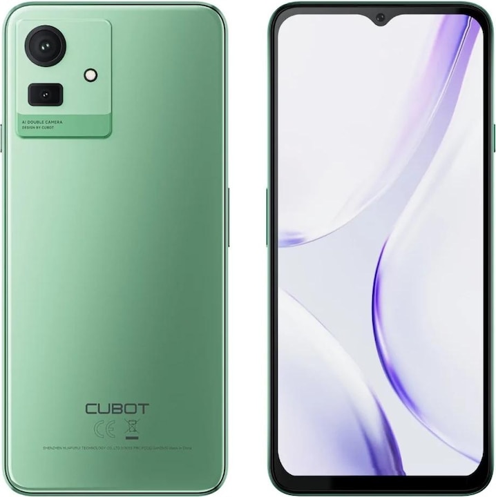 Produktbild Cubot Note 50 (256 GB, Green, 6.56", Dual SIM, 50 Mpx, 4G)