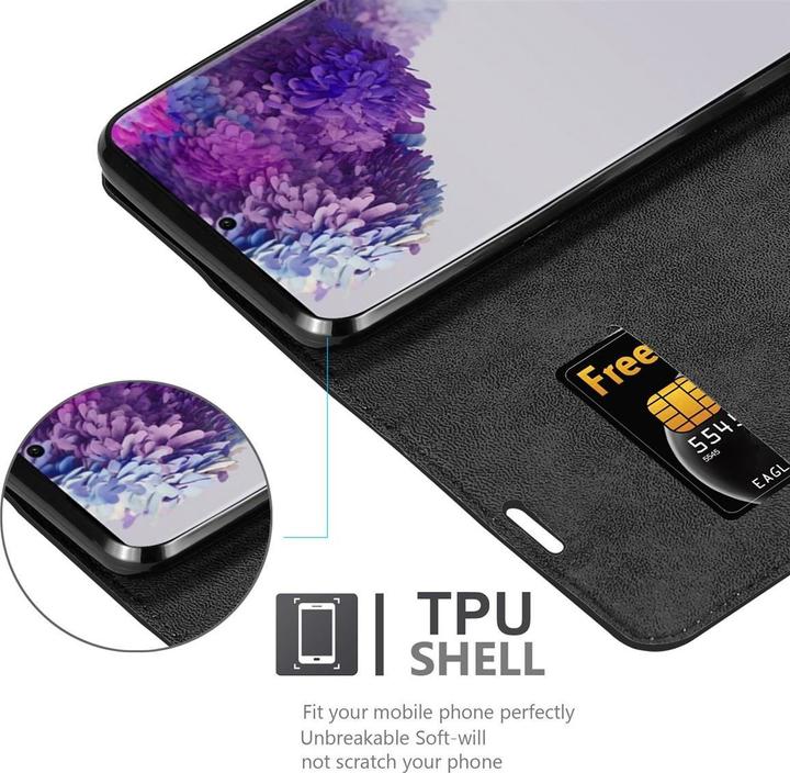 Produktbild Cadorabo Book Invisible Magnet Cover (Samsung Galaxy S20 Ultra)