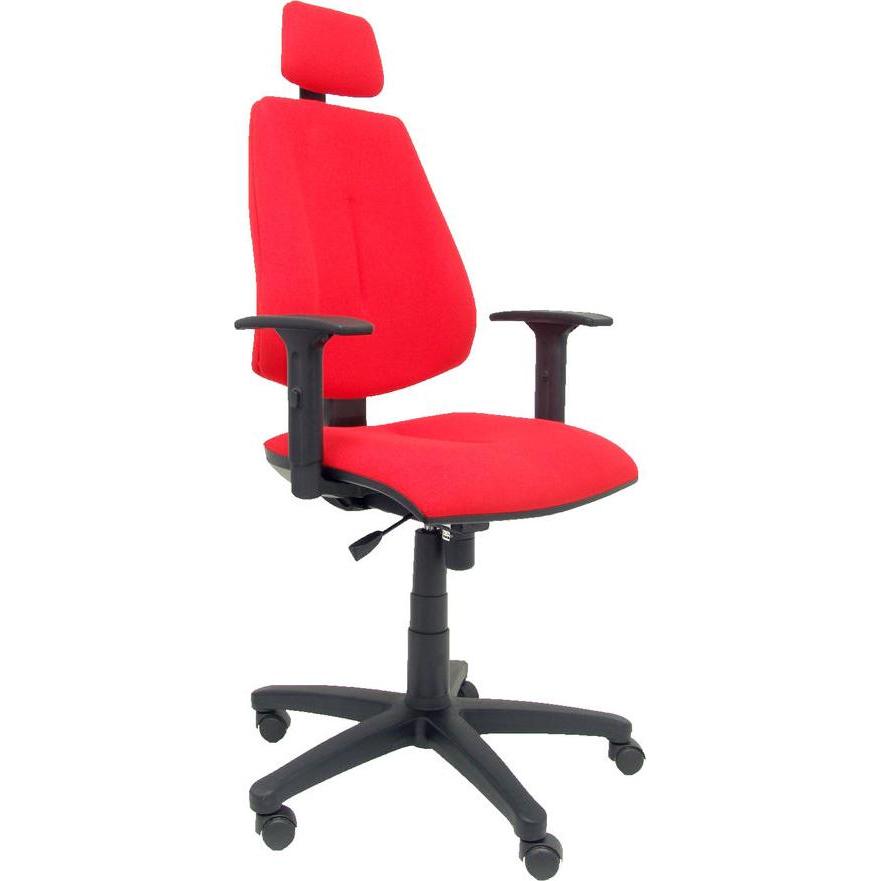 Piqueras y Crespo, Bürostuhl, Bürostuhl mit Kopfstütze Montalvos P&C LI350CB Rot