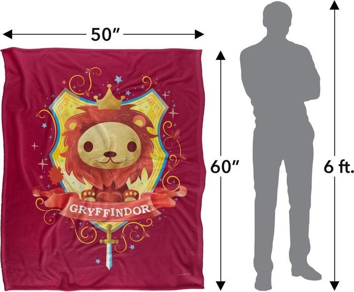 Image du produit - Couverture GRYFFINDOR (152 x 127 cm)