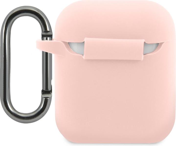 Produktbild Lacoste LCA2SI AirPods cover różowy/pink Silicone (Kopfhörer Tasche)