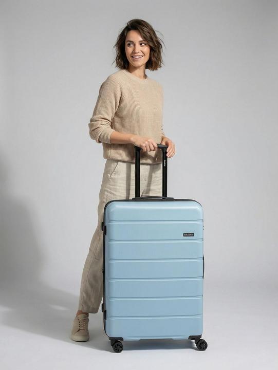 Produktbild Saxoline Miami 4 Rollen Trolley L 75 cm mit Dehnfalte (100 l)