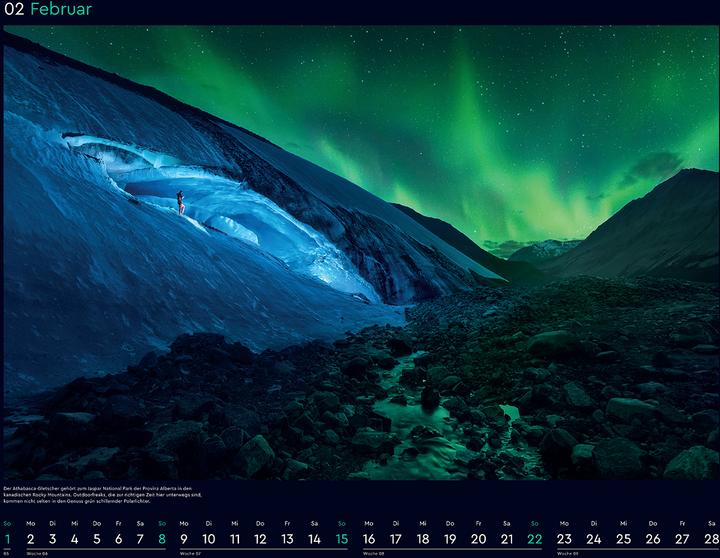 Produktbild Polarlichter - Wandkalender 2026 (60 x 45 cm)