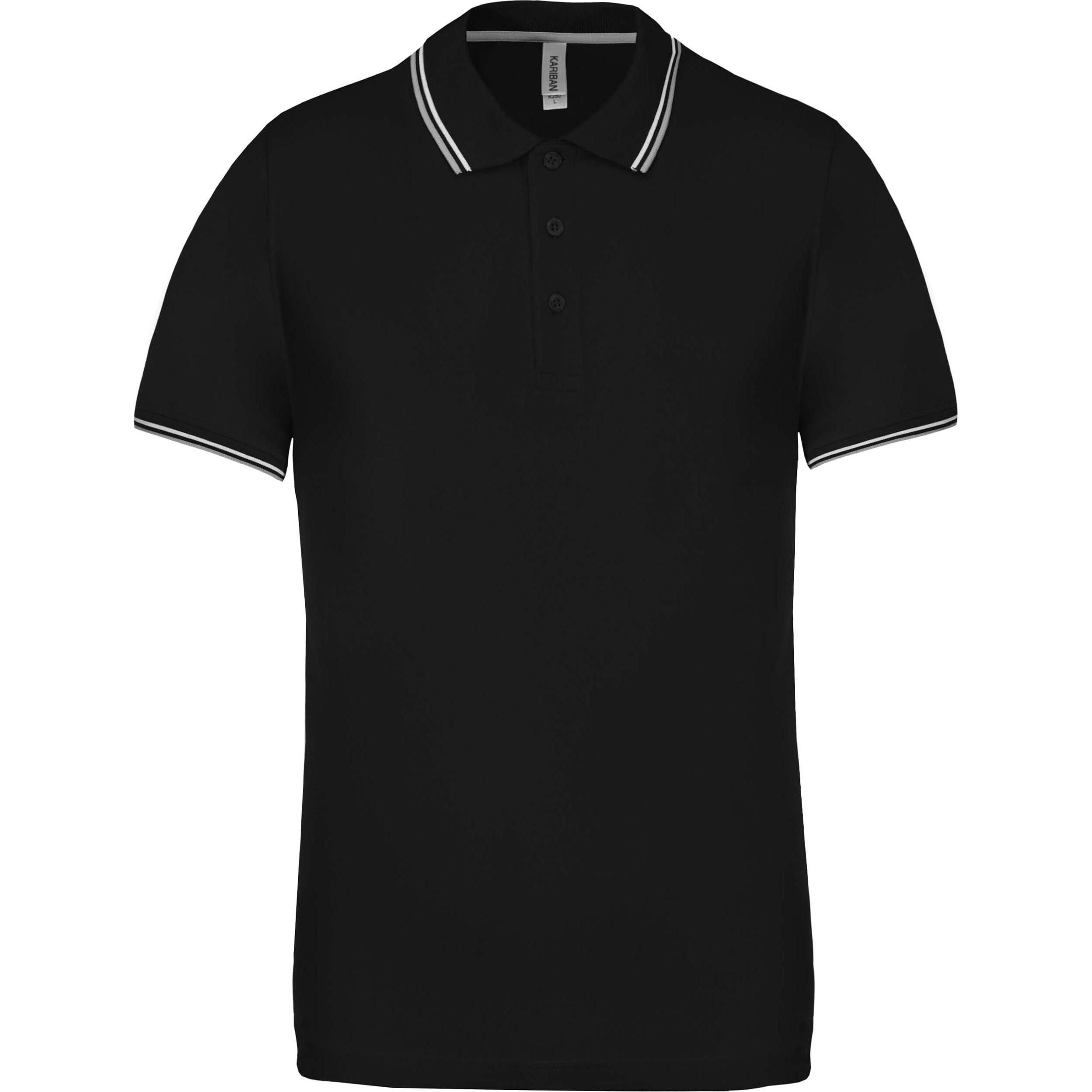 Kariban, Herren, Shirt, maille piquée, Blau, (XL)