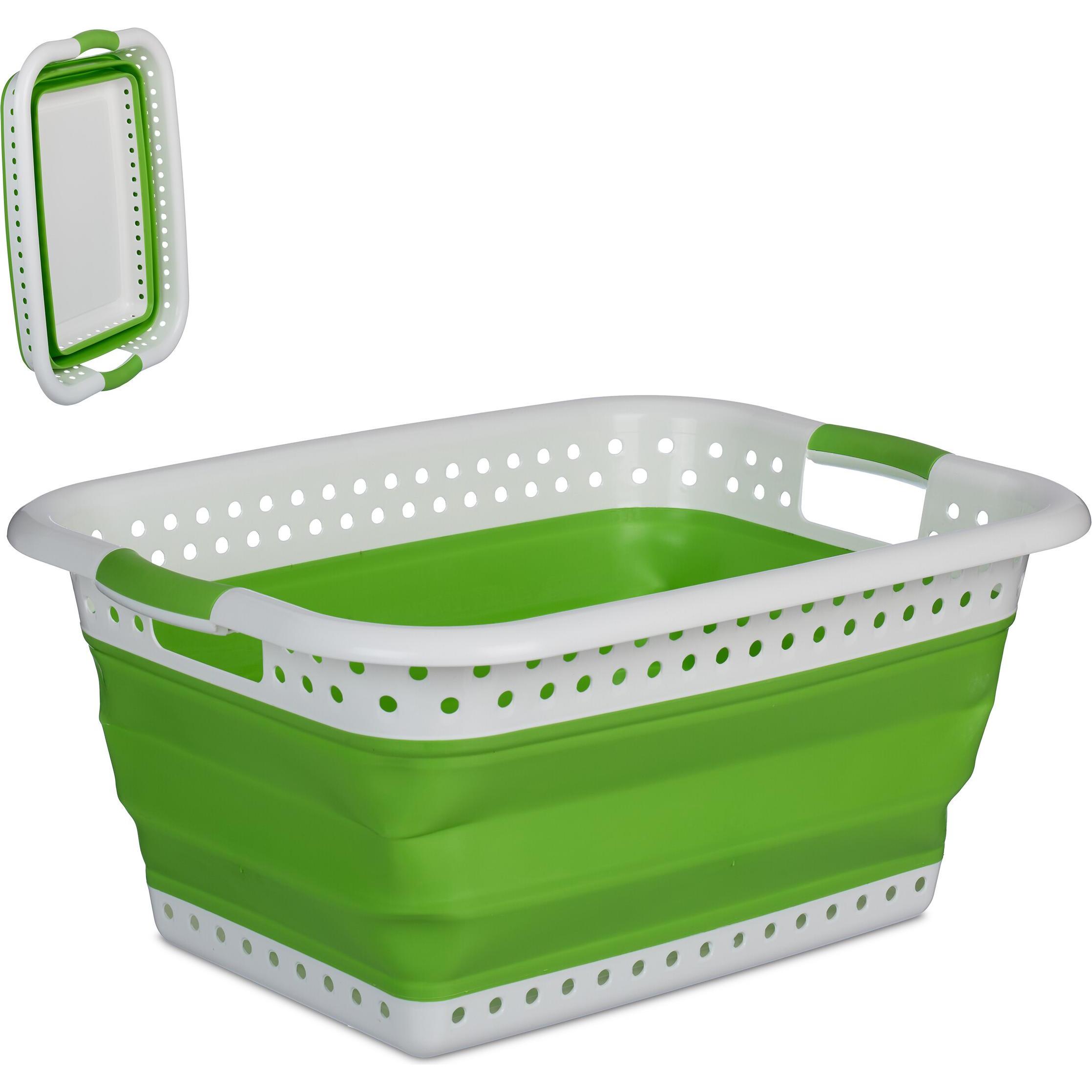 Relaxdays, Wäschekorb, Wäschekorb (36 l)