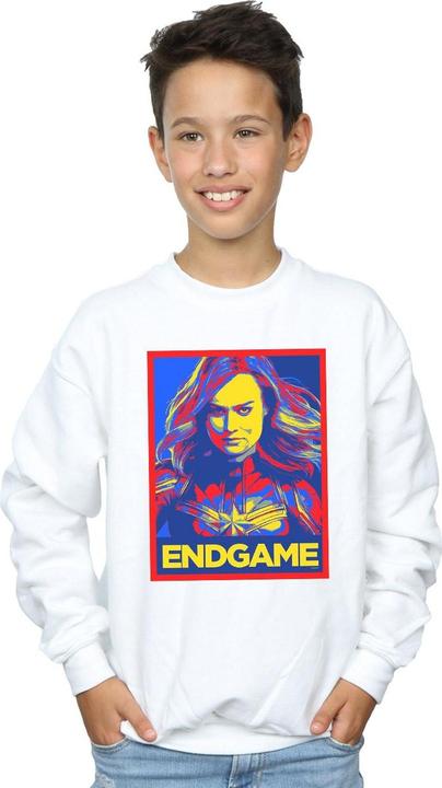 Produktbild Avengers Endgame Captain Poster Sweatshirt Jungen (140, 146)