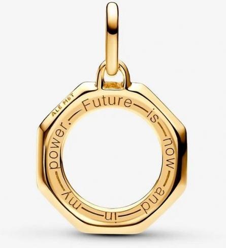 Immagine prodotto Pandora Charm a medaglione arcobaleno ME (Metallo, Dorato)