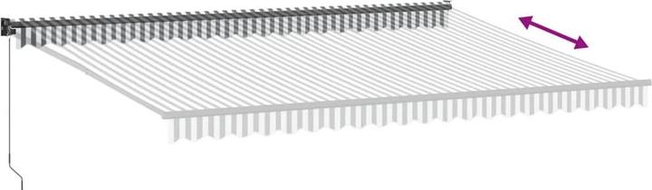 Produktbild vidaXL Einziehbare Markise (5 m)