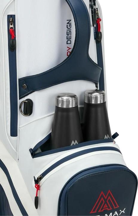 Produktbild Big Max Dri Lite Tour 2 Cartbag Weiss/Navy/Rot