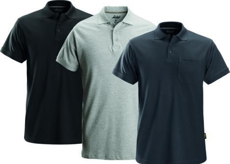 Actual product image Snickers Workwear Polo Shirt 2708 Black XL (XL)