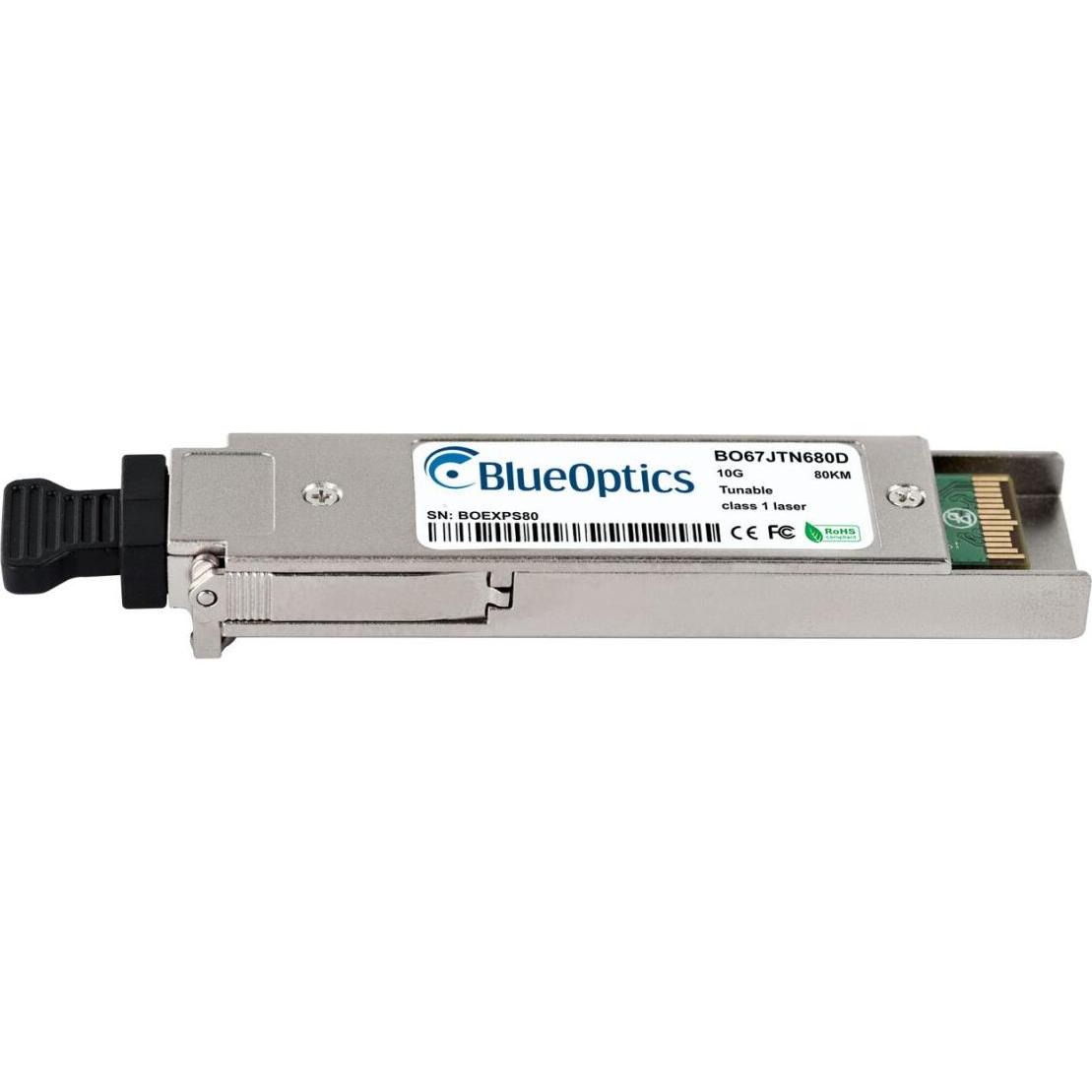 Thumbnail - BlueOptics Tunable XFP Transceiver 10GBASE-DWDM 80KM, Transceiver, Silber