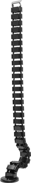 Actual product image Deltaco Cable management channel OFFICE black (0.07 m)
