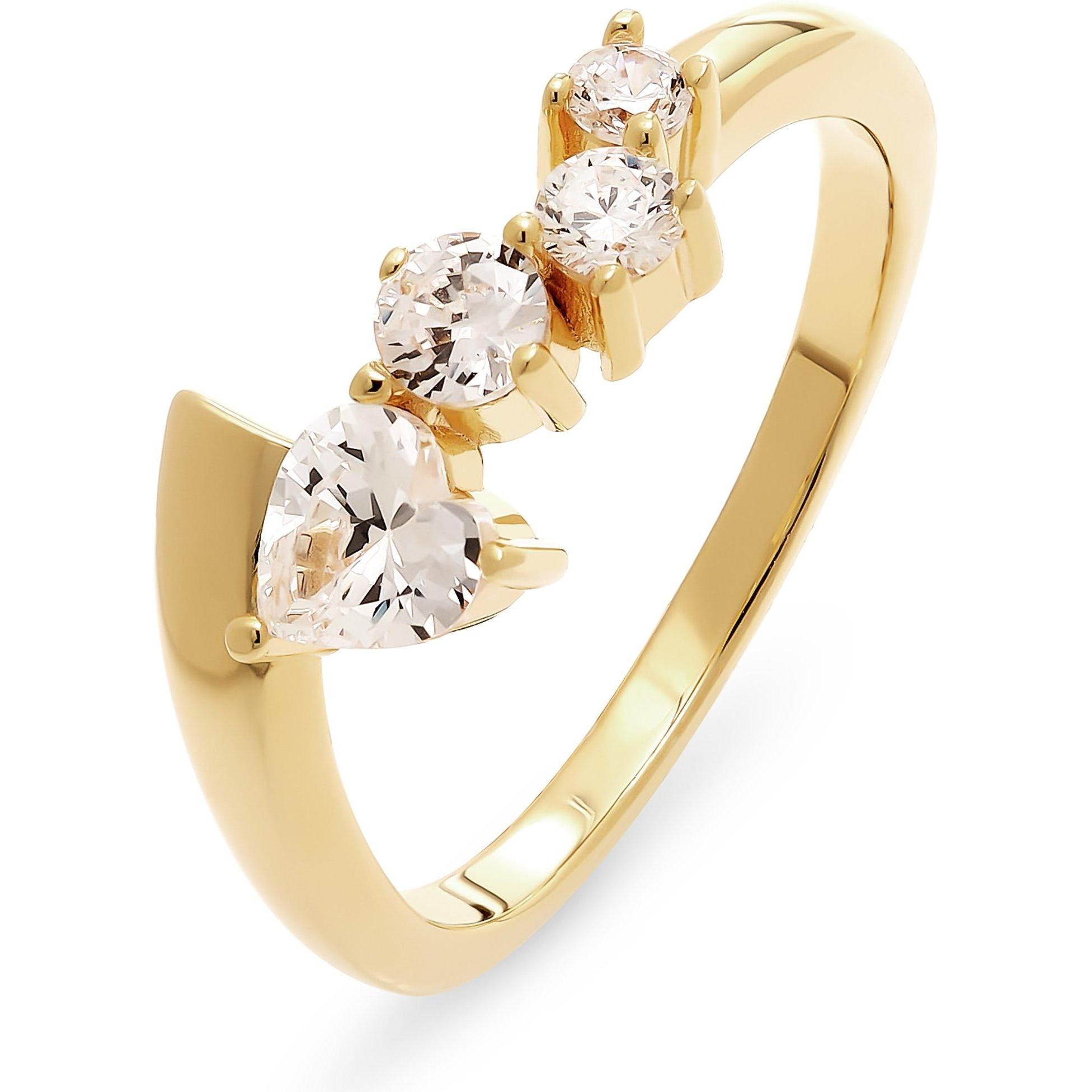Jette, Ring, Damenring METEOR, (55, 925 Silber)