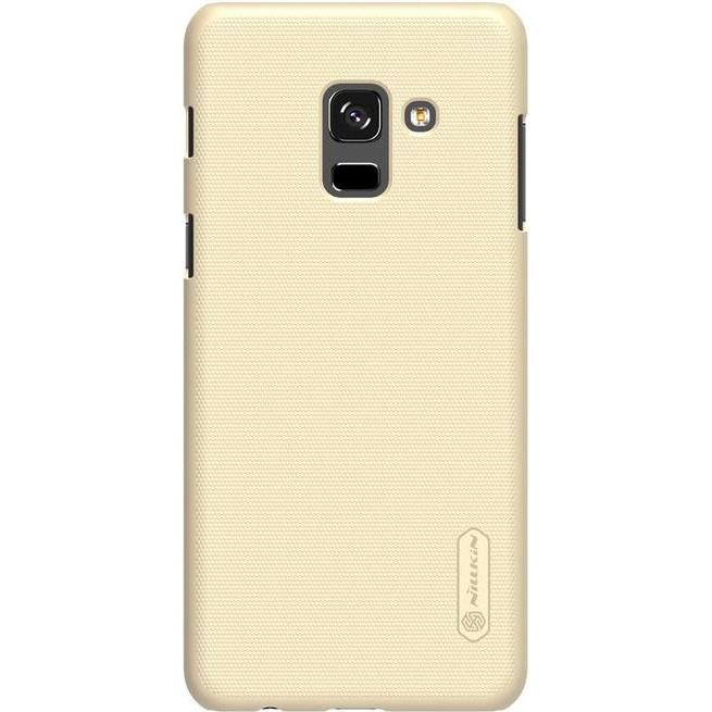 Nillkin Super Frosted Shield Series (Samsung Galaxy A8 (2018)), Smartphone Hülle, Gold