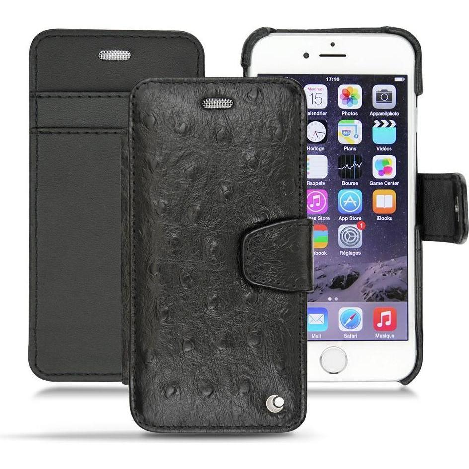 Thumbnail - Noreve Lederschutzhülle Wallet (Apple iPhone 6 Plus), Smartphone Hülle, Schwarz