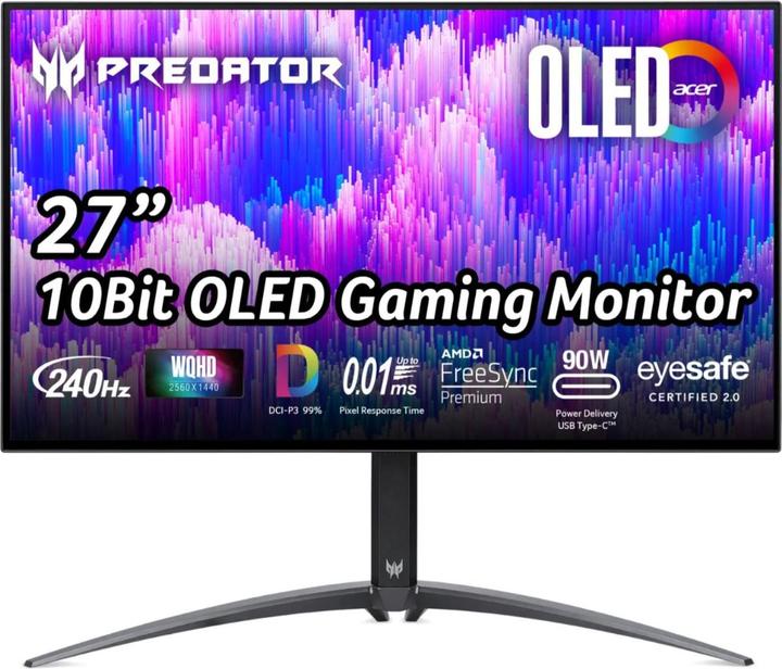 Acer Predator X27UX1biiphx (2560 x 1440 pixels, 26.50")