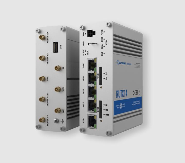 Produktbild Teltonika LTE-Industrierouter RUTX14