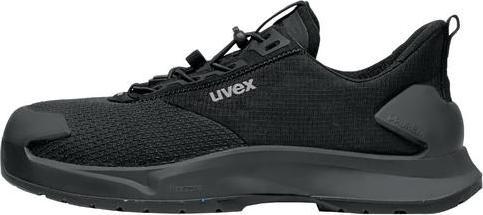 Actual product image Uvex Sports uvex 1 x-craft low shoes S1 PL 68003 black width 12 size 43 (S1P, 43)