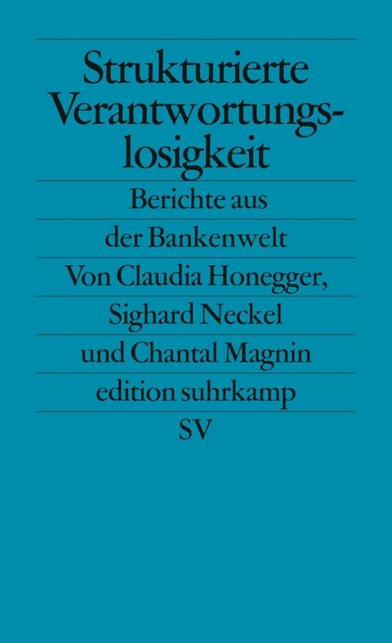 Produktbild Strukturierte Verantwortungslosigkeit (Deutsch, Elfriede Jelinek, 2010)