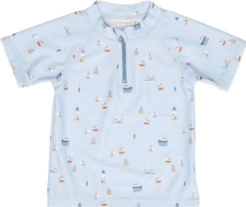 Immagine prodotto Little Dutch Maglietta da bagno a maniche corte Sailors Bay Blue - 74/80