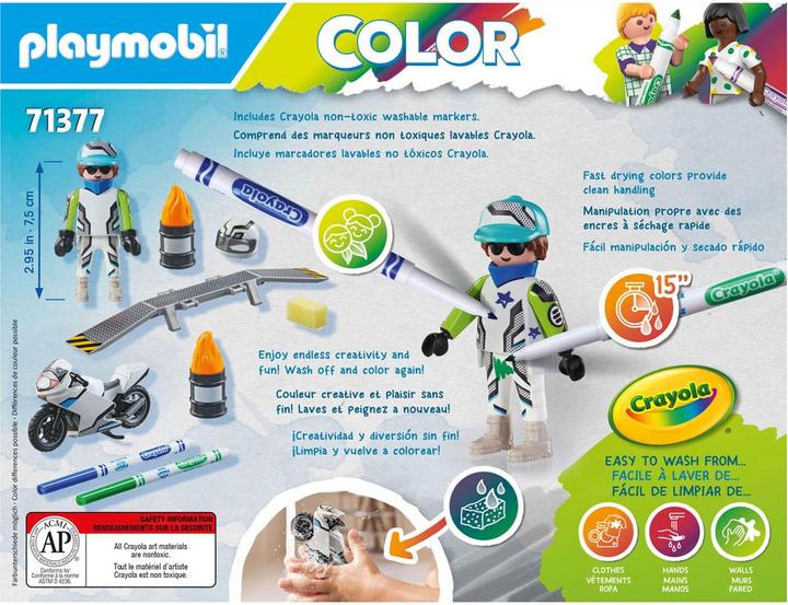Produktbild Playmobil Motocross Motorrad (71377)