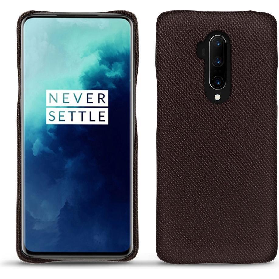 Thumbnail - Noreve Lederschutzhülle (OnePlus 7T Pro), Smartphone Hülle, Braun