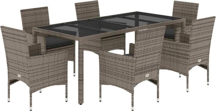 Produktbild vidaXL Garten Essgruppe (190 x 90 x 75 cm)