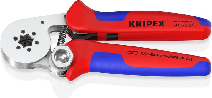 Productafbeelding Knipex Krimptang Zelfinstellend 180 mm (250 mm)