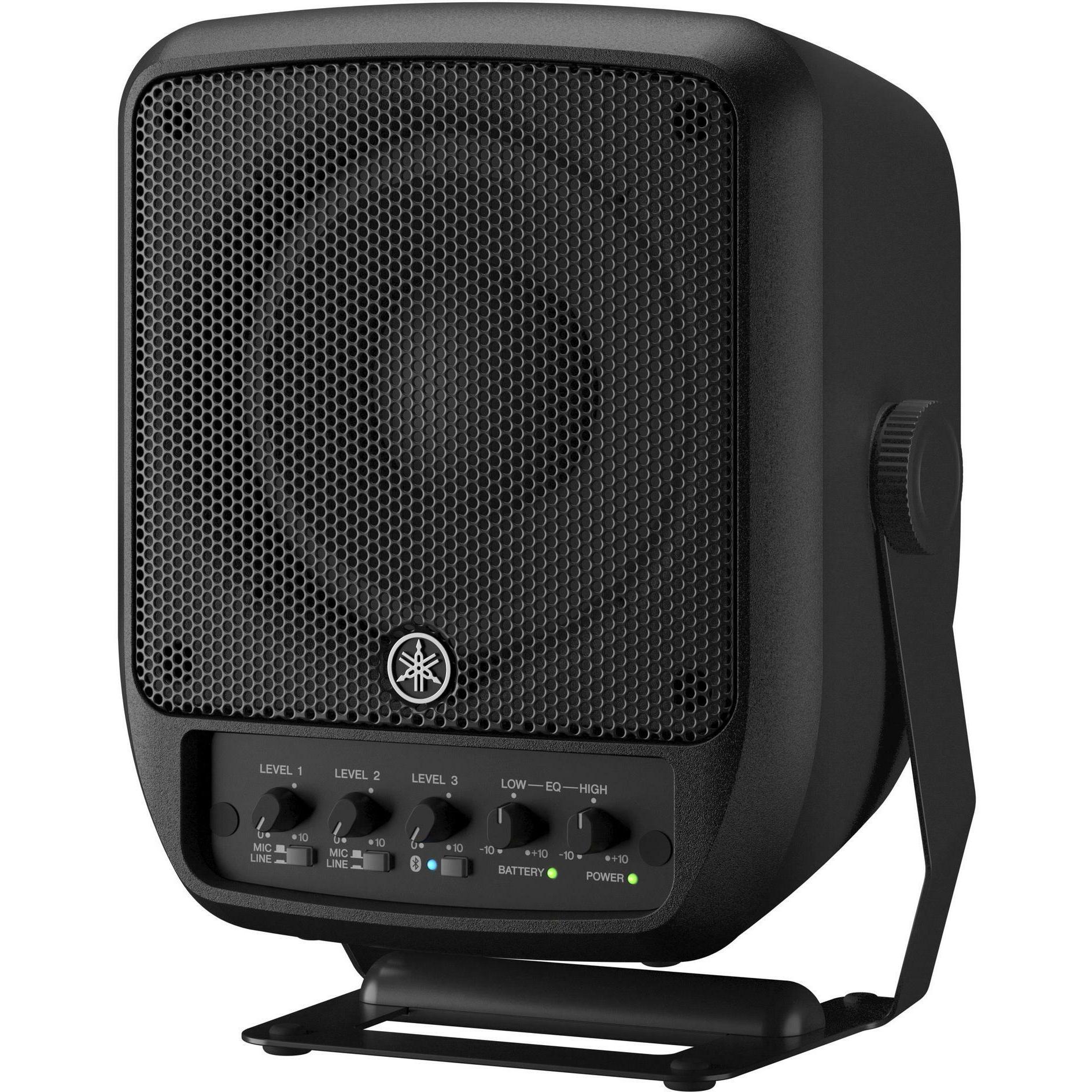 Yamaha Stagepas 100 BTR portable PA-systeem met accu (Aktiv, 1x 100 W), PA Lautsprecher, Schwarz