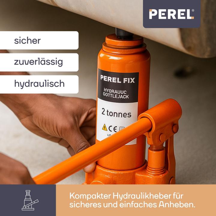 Produktbild Perel Hydraulischer Wagenheber 2t