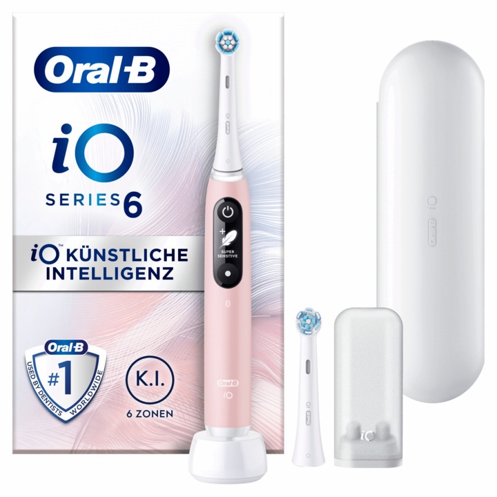 Actual product image Oral-B iO 6 + Sensitive (Oscillating toothbrush)