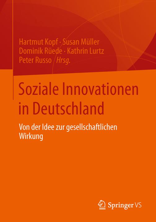 Produktbild Soziale Innovationen in Deutschland (Deutsch, 2014)