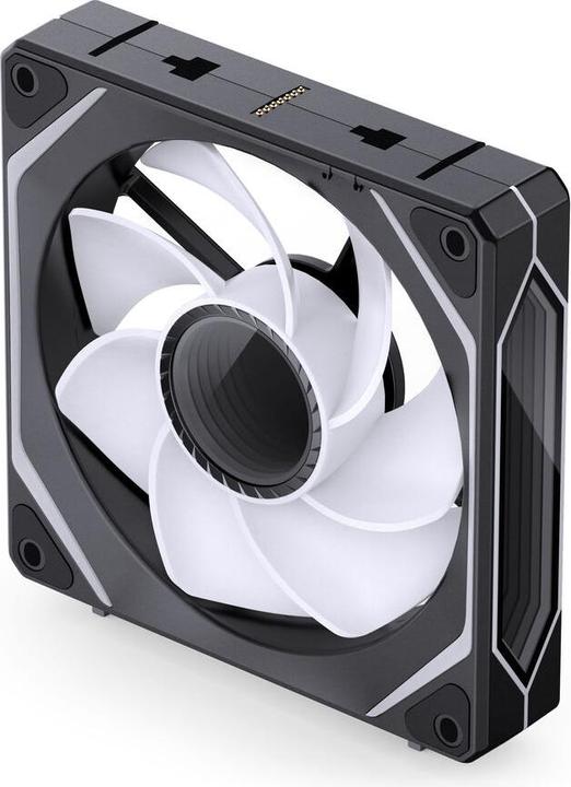 Produktbild Jonsbo ZL-120BR PWM ARGB Lüfter 3er Pack, umgekehrte Ausrichtung - 120mm, schwarz (120 mm, 3 x)