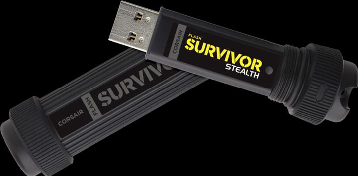 Produktbild Corsair Flash Survivor Stealth (16 GB, USB 3.0, USB-A)