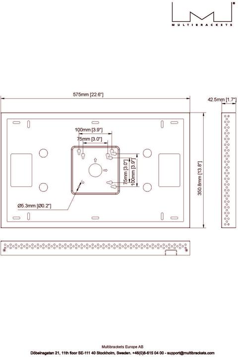 Produktbild Multibrackets M Pro Series - indelukke