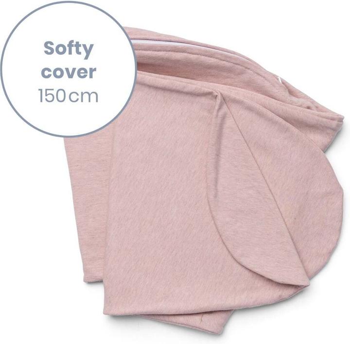 Doomoo Softy nursing pillow replacement cover, pink