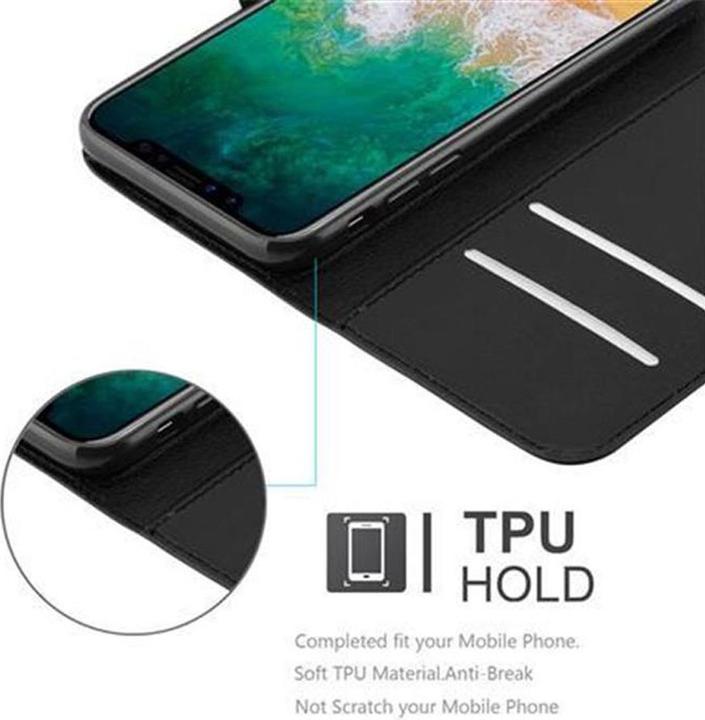 Immagine prodotto Cadorabo Libro con copertina con funzione di stand (Apple iPhone X, Apple iPhone XS)
