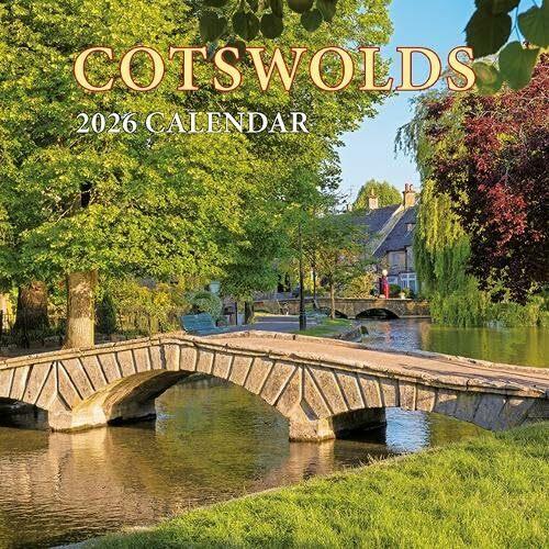 Actual product image Cotswolds Small Square Calendar - 2026
