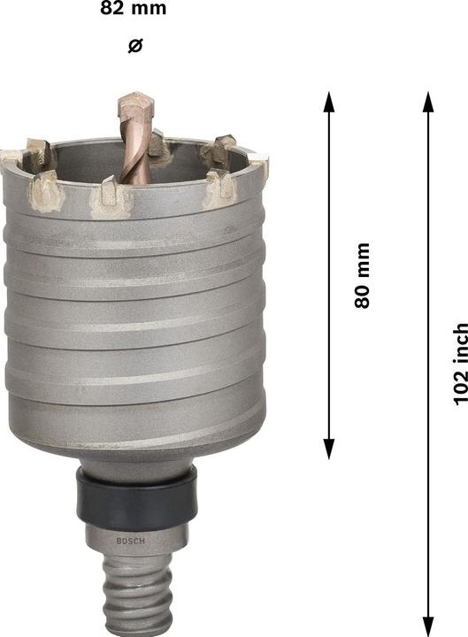 Produktbild Bosch Professional Zubehör PRO SDS max-5 Core Cutter, 82 x 80 x 102 mm (82 mm)