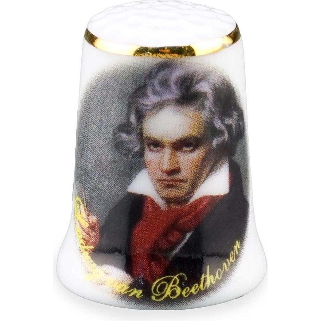 Reutter Fingerhut Porzellan, Ludwig van Beethoven, Nähzubehör
