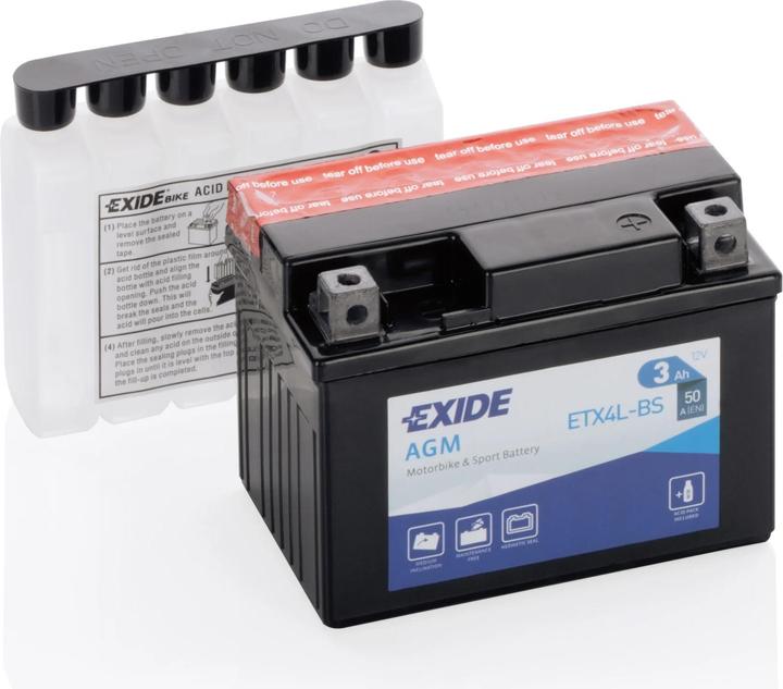 Actual product image Exide Agm (12 V, 3 Ah, 50 A)